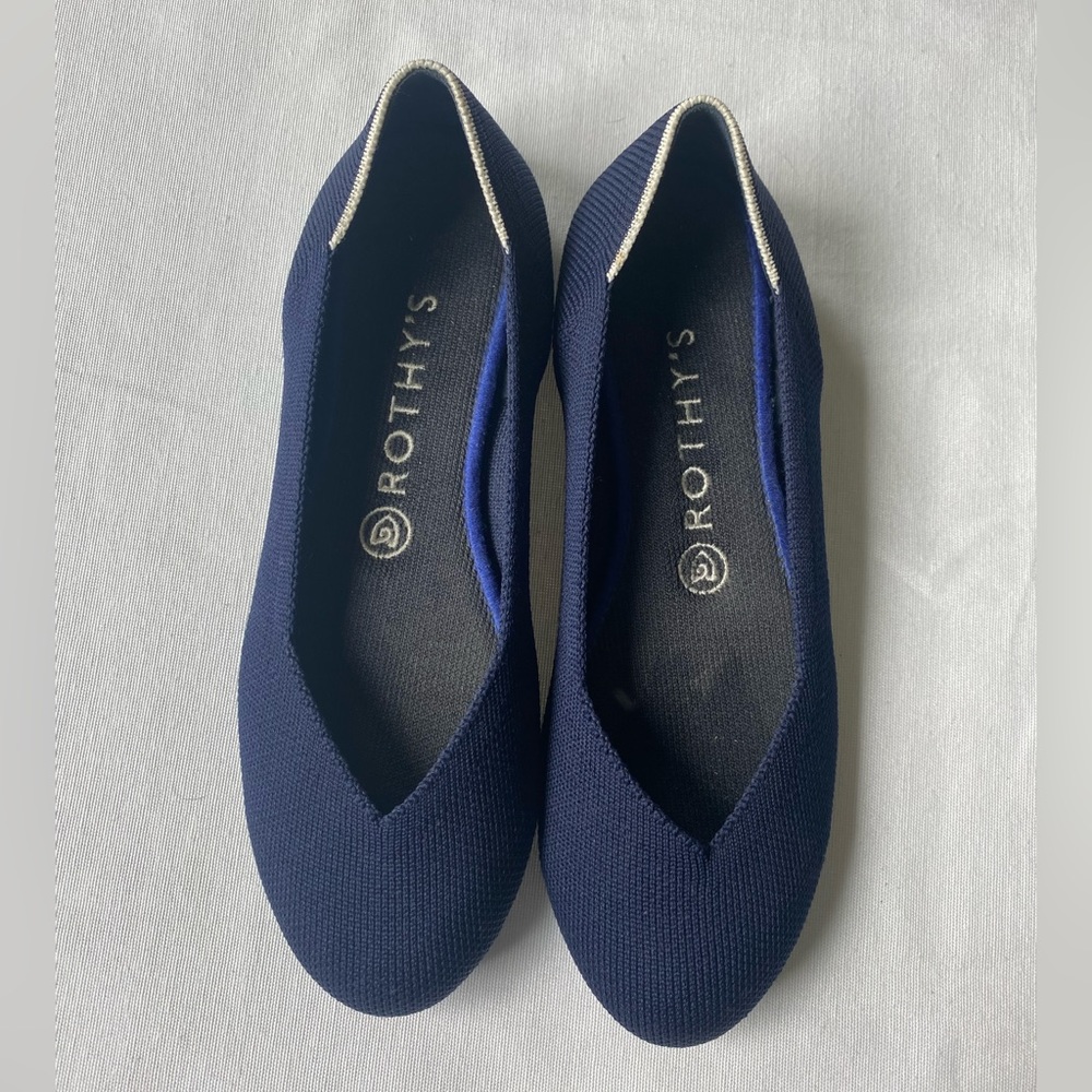 Rothy’s, Size 7.5, Navy Blue